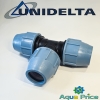 Тройник 50 Unidelta для ПНД труб