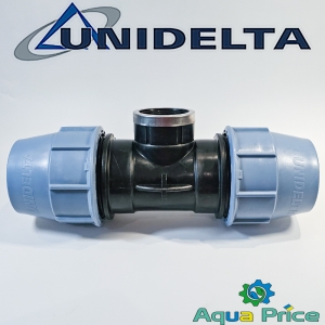 Тройник ПЭ 75-2" ВР-75 Unidelta Тройник ПЭ 75-2" ВР-75 Unidelta