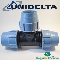 Тройник ПЭ 75 Unidelta