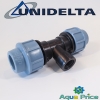 Тройник 25-1/2"-25 ВР Unidelta для ПНД труб