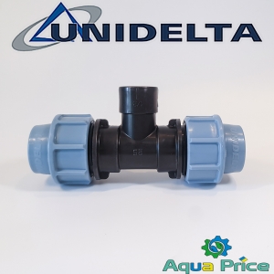 Тройник ПЭ 25-1/2"-25 ВР Unidelta Тройник ПЭ 25-1/2"-25 ВР Unidelta