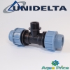Тройник 25-3/4"-25 НР Unidelta для ПНД труб Тройник 25-3/4"-25 НР Unidelta для ПНД труб