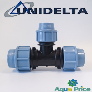 Тройник ПЭ редукционный 32-25-32 Unidelta Тройник ПЭ редукционный 32-25-32 Unidelta