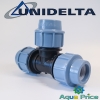 Тройник 32-32-32 Unidelta для ПНД труб