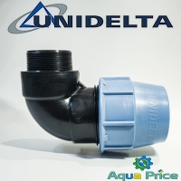 Угол 110-4" НР Unidelta ПЭ