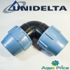 Угол 90 Unidelta для ПНД труб