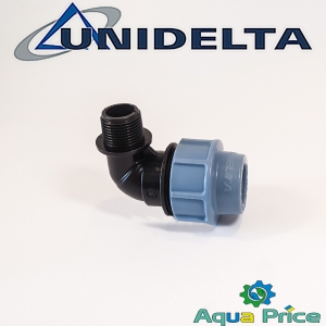 Угол 20-1/2" НР Unidelta ПЭ Угол 20-1/2" НР Unidelta ПЭ