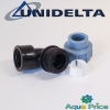 Угол 20-3/4" ВР Unidelta для ПНД труб