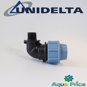 Угол 25-1/2" НР Unidelta ПЭ Угол 25-1/2" НР Unidelta ПЭ