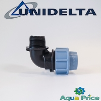 Угол 25-1" НР Unidelta ПЭ