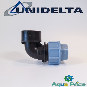 Угол 25-1" ВР Unidelta ПЭ