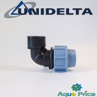 Угол 25-3/4" ВР Unidelta ПЭ