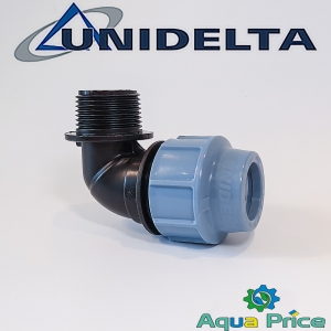 Угол 32-1 1/4" НР Unidelta ПЭ Угол 32-1 1/4" НР Unidelta ПЭ