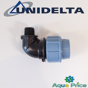 Угол 32-1/2" НР Unidelta ПЭ Угол 32-1/2" НР Unidelta ПЭ