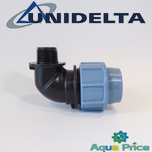 Угол 32-3/4" НР Unidelta ПЭ