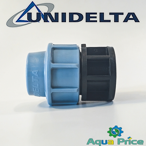 Заглушка 40 Unidelta компрессионная ПЭ 