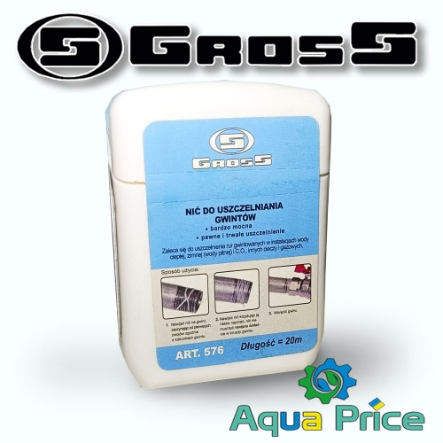 Нитка-фум для соединений GROSS 20м Нитка-фум для соединений GROSS 20м