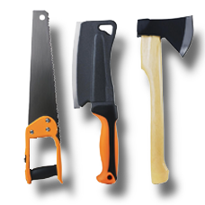Топоры и пилы всі моделі
