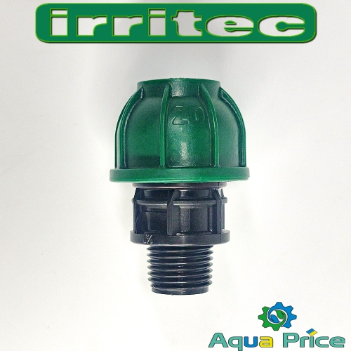 Муфта 20-1/2" НР Irritec (Италия) Муфта 20-1/2" НР Irritec (Италия)