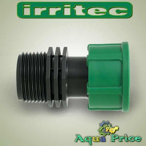 Муфта 1" НР - 1" ВР Irritec (Италия)