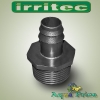 Переходник-штуцер 3/4"НР-16мм ёрш Irritec (Италия)