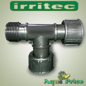 Тройник с накидной гайкой 1" В-В-Н Irritec (Италия)