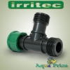 Тройник с накидной гайкой 1" ВР-НР-НР Irritec