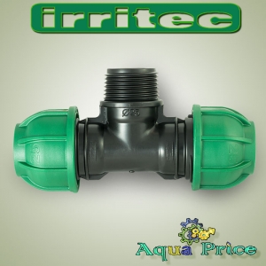 Тройник 25-1"-25 НР Irritec (Италия) Тройник 25-1"-25 НР Irritec (Италия)