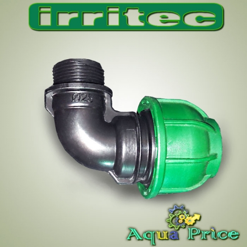 Угол фитинг 25мм-3/4" НР Irritec