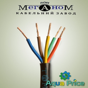 Кабель Меганом ПВС 5-0.75 ГОСТ черный