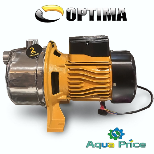 Насос центробежный Optima JET100S 1,1кВт нержавейка Насос центробежный Optima JET100S 1,1кВт нержавейка