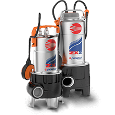 Фекальные насосы Pedrollo ZX1 всі моделі