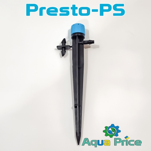 Капельница садовая Presto-PS регулируемая 0-80 л/ч на стойке (7704) Капельница садовая Presto-PS регулируемая 0-80 л/ч на стойке (7704)