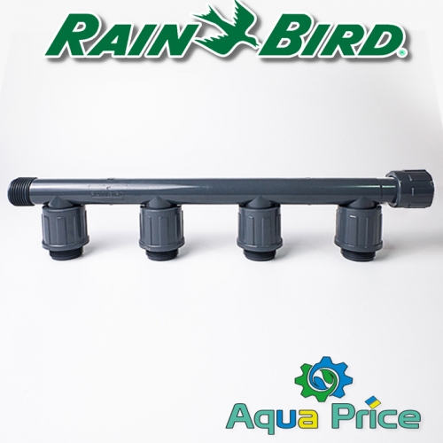 Коллектор-гребенка 1" НР-1" ВР-4 вых 1" НР Rain Bird RB1301-410