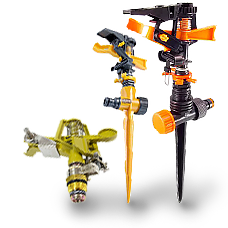 Импульсные дождеватели всі моделі