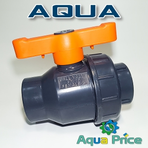 Кран Aqua 2" ВВ пластиковый Кран Aqua 2" ВВ пластиковый