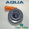 Кран Aqua 2" ВВ пластиковый с накидной гайкой (американка) Кран Aqua 2" ВВ пластиковый с накидной гайкой (американка)