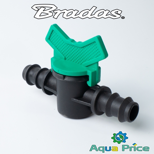 Миникран для капельной трубки 16мм Bradas DSWZ08-2016L