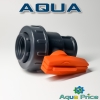 Кран Aqua 1" ВВ пластиковый Кран Aqua 1" ВВ пластиковый