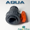 Кран Aqua 1" ВВ пластиковый Кран Aqua 1" ВВ пластиковый