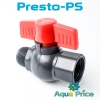 Кран шаровый Presto-PS 19 мм с наружной и внутренней резьбой 3/4" (PFV-0125)