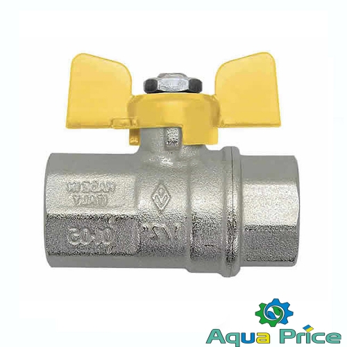 Кран шаровый 3/4" ВВ ЖБ B-602 Y 537 от BUGATTI