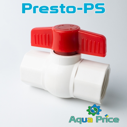 Кран шаровый Presto-PS 25 мм с внутренней резьбой 1" (PF-0132)