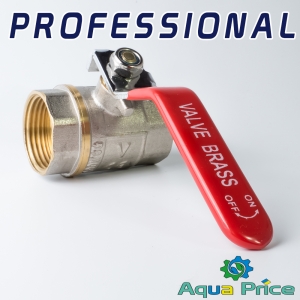 Кран шаровый прямой Professional 1" ВВ КР PN40 QP151