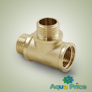 Тройник 1/2" ННВ Латунь