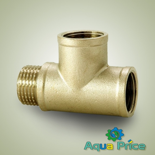 Тройник 1/2" ВВН Латунь