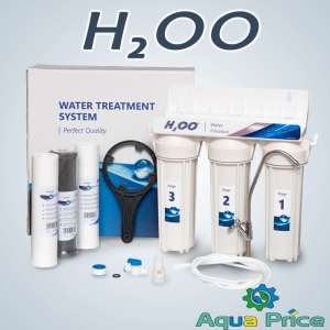 3-х ступенчатая проточная система под мойку WFP3