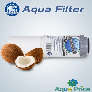 Двухступенчатый картридж Aquafilter FCCA-STO с углем из скорлупы кокосовых орехов Двухступенчатый картридж Aquafilter FCCA-STO с углем из скорлупы кокосовых орехов