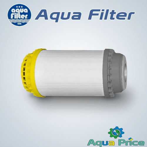 Угольный картридж Aquafilter FCPRA5-C для смягчения воды с полифосфатом Угольный картридж Aquafilter FCPRA5-C для смягчения воды с полифосфатом