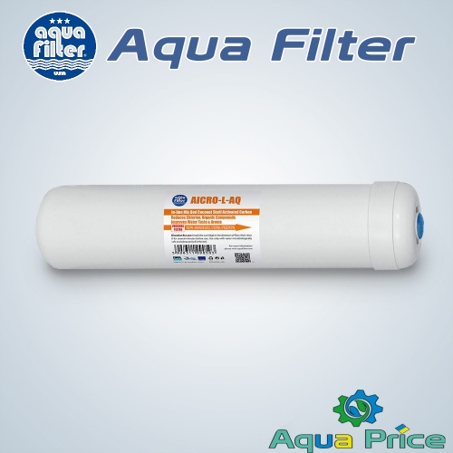 Линейный картридж Aquafilter AICRO-L4-AQ с активированным углем и KDF Линейный картридж Aquafilter AICRO-L4-AQ с активированным углем и KDF